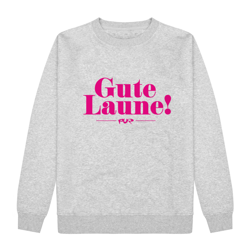 Gute Laune Samt Logo by Pur - Sweatshirt - shop now at Pur store