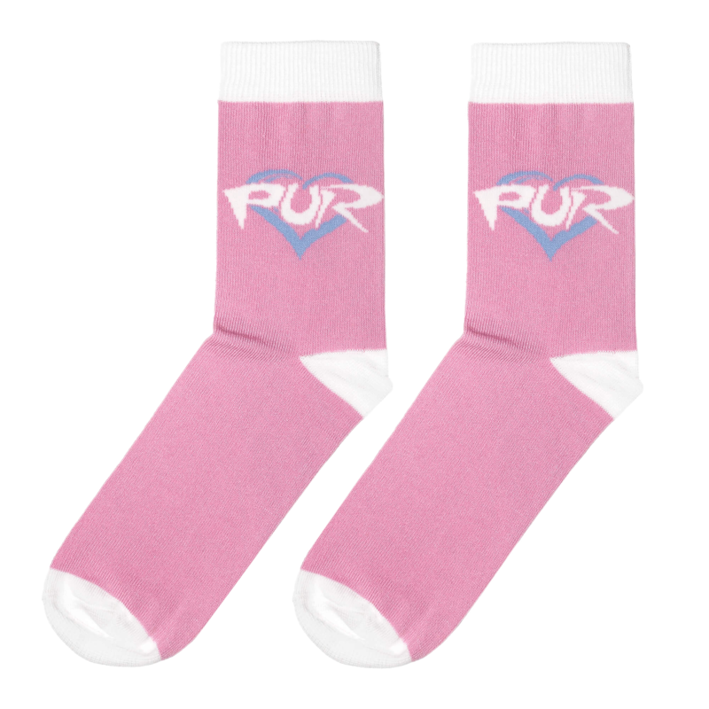 Herz Logo by Pur - Socks - shop now at Pur store