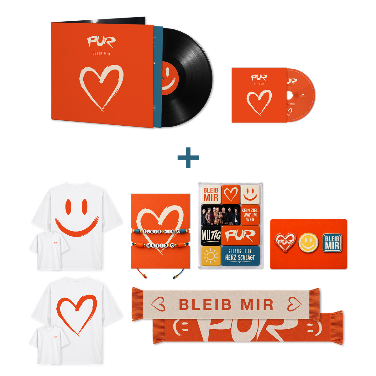 Bleib Mir Musik + Merch Bundle