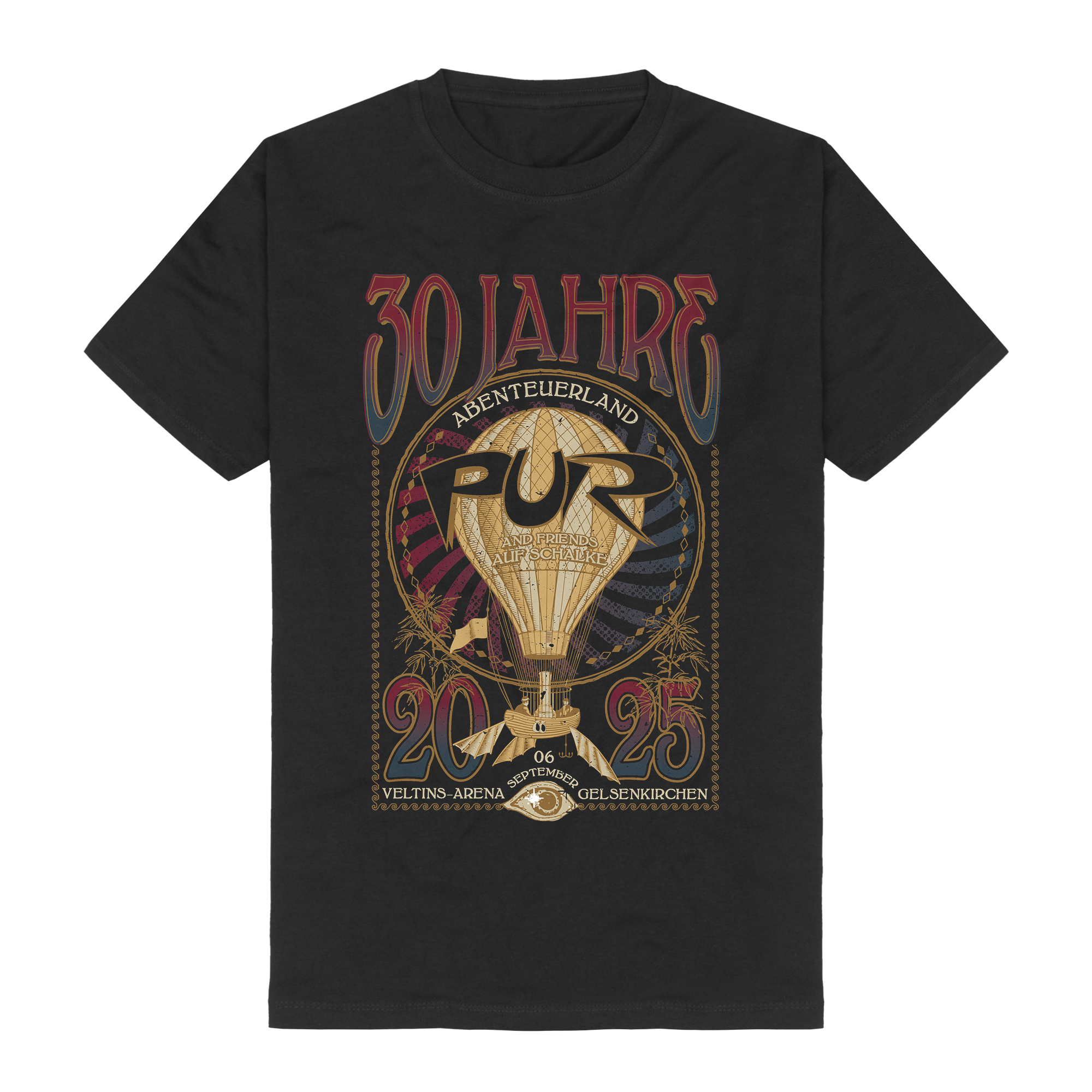 Pur 30 Jahre Abenteuerland / Veltins-Arena 2025 T-Shirts 415574