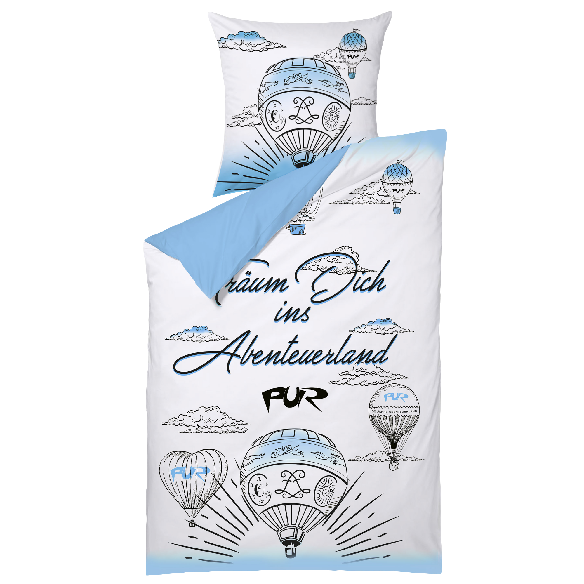 Pur Jubiläumsedition - Träum dich ins Abenteuerland  Bettwäsche 427616